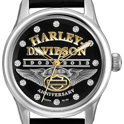 Harley Davidson 76L164 Damenuhr 110th Anniversary