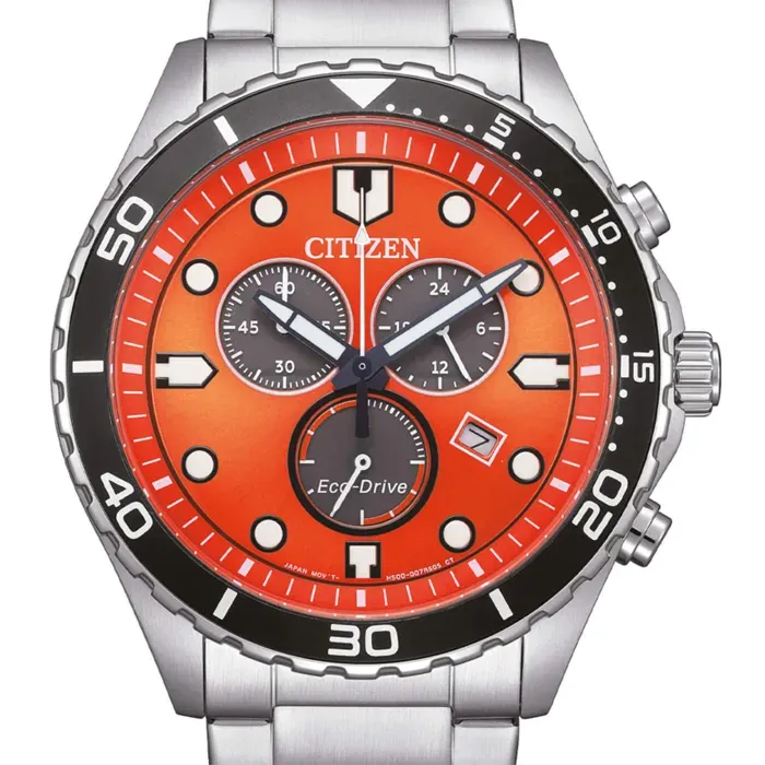 Citizen AT2560-84X SPORT CRONO Herrenuhr Eco Drive