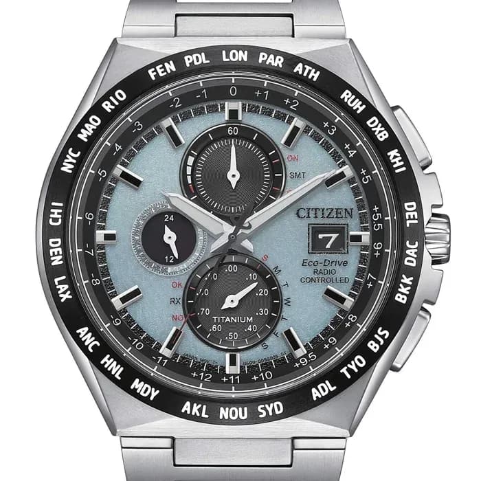 Citizen AT8238-84M Funkuhr AT8 Supertitanium