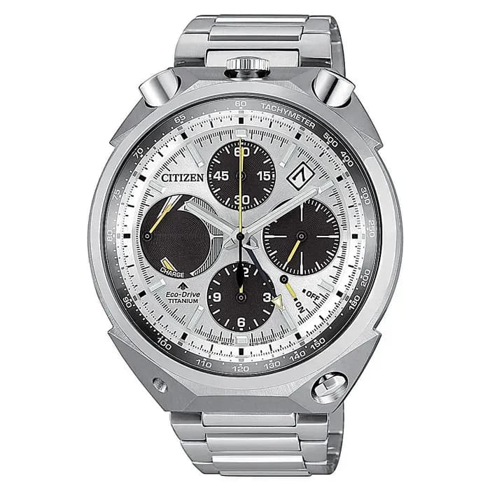 Citizen AV0080-88A SUPERTITANIUM CRONO Bull Head Herrenuhr ED