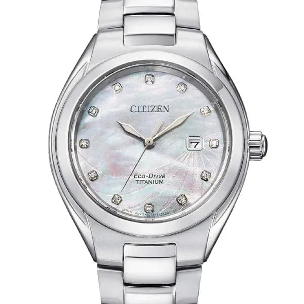 Citizen EW2611-87Y SUPERTITANIUM LADY Damenuhr Eco Drive