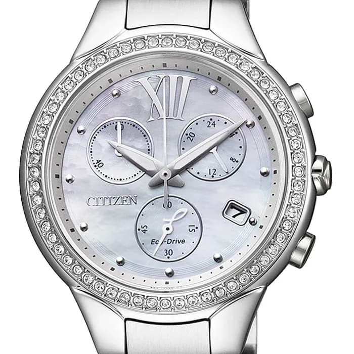 Citizen FB1321-56A CRONO LADY Damen-Chronograph Eco Drive