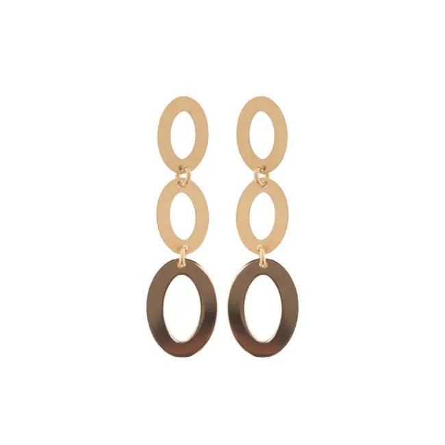 VINTAGE GLAMOUR H4180555 Ohrringe oval