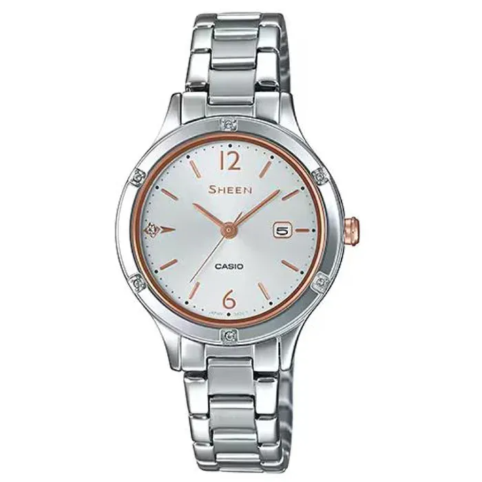 SHE-4533D-7AUER Casio Sheen Damenuhr